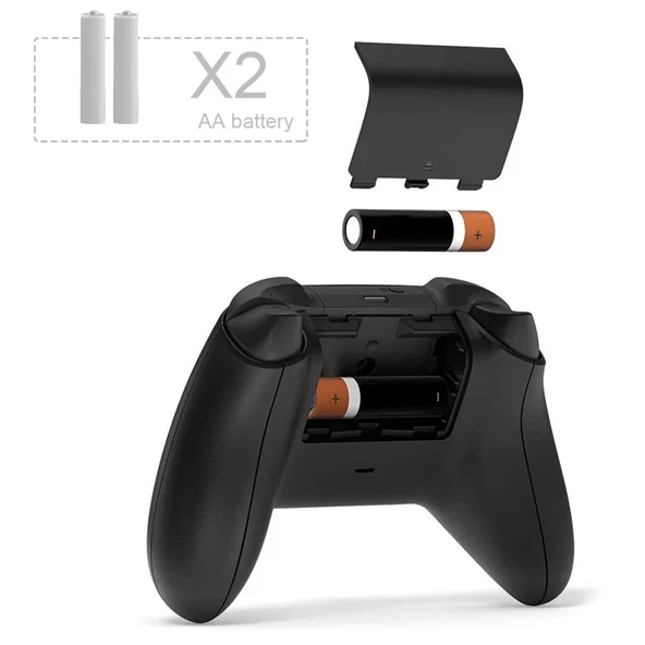 Konsol Plus XBOX 9. Nesil Kablosuz Gamepad  SİYAH 2.4G PC/ANDROİD/IOS - Resim 3