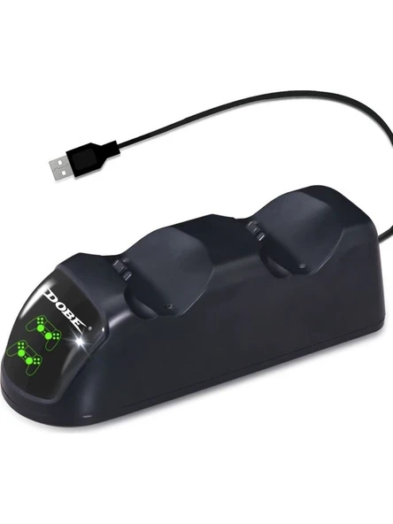 PS4 Dualshock 4 Göstergeli Şarj Stand Kiti Dobe - TP4889 - Resim 4