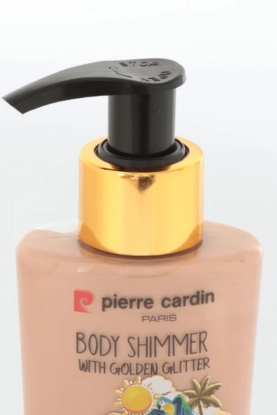 Pierre Cardin Body Shimmer With Golden Glitter-Altın Işıltılı Vücut Parlatıcısı-125 ml - 7