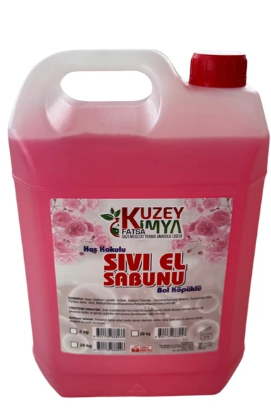 Hoş Kokulu Sıvı El Sabunu- Bol Köpüklü 5 KG - 1