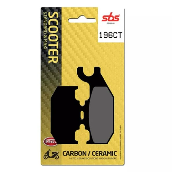 SBS 196CT Carbon/Seramik Arka Fren Balata ürün görseli