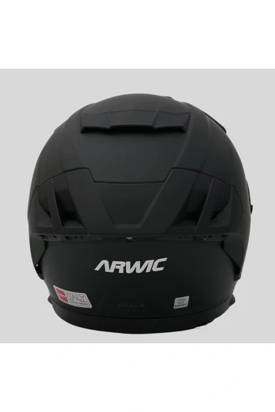 Mat Kapalı (Full Face) Motosiklet Kaskı – AR939 - Resim 6