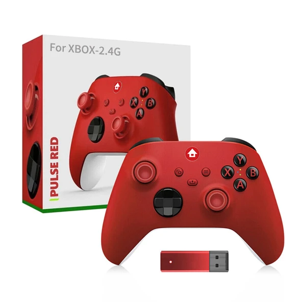 Konsol Plus XBOX 9. Nesil Kablosuz Gamepad KIRMIZI 2.4G PC/ANDROİD/IOS ürün görseli