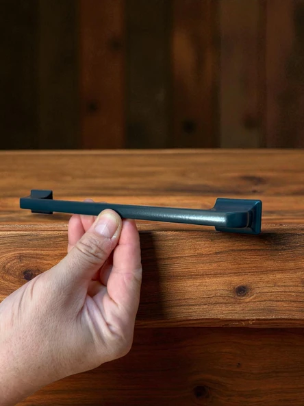 Beta Alüminyum Metal Lüks Modern Mobilya Çekmece Mutfak Dolabı Kulpu 160mm-192mm (5 Adet) - Resim 11