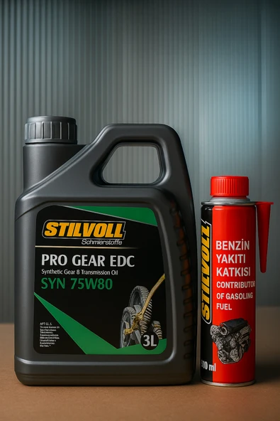 STILVOLL 75w80 ŞANZIMAN YAĞI 3 LT-Benzin Katkısı Hediyeli - 2