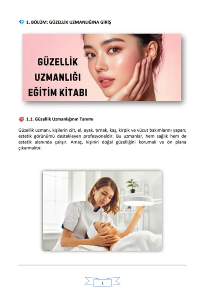 Güzellik Uzmanlığı Hazırlık Kitapları Tüm Sınavlar İçin Kapsamlı Kaynak - 3