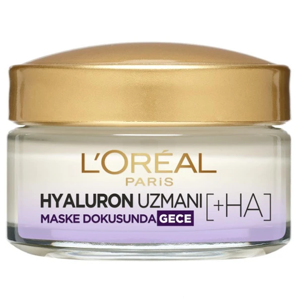 Loreal Paris Hyaluron Uzmanı Dolgunlaştırıcı Gece Kremi 50 ml ürün görseli
