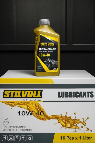 STILVOLL 10W40 Motor Yağı 16 Adet 1 LT Koli