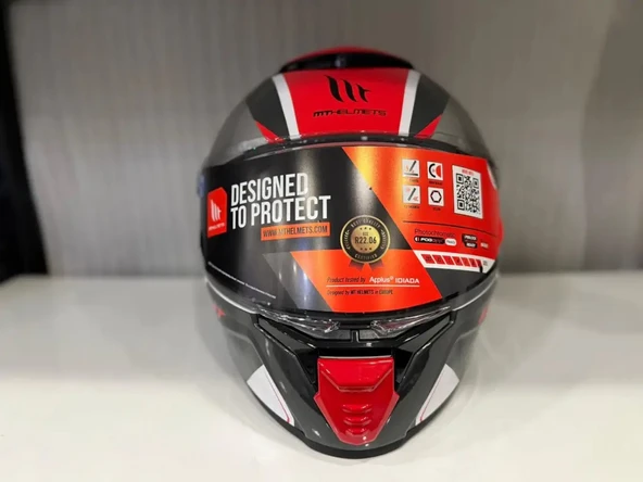 KASK MT THUNDER 4 SV FREEWAY A17 PARLAK ürün görseli