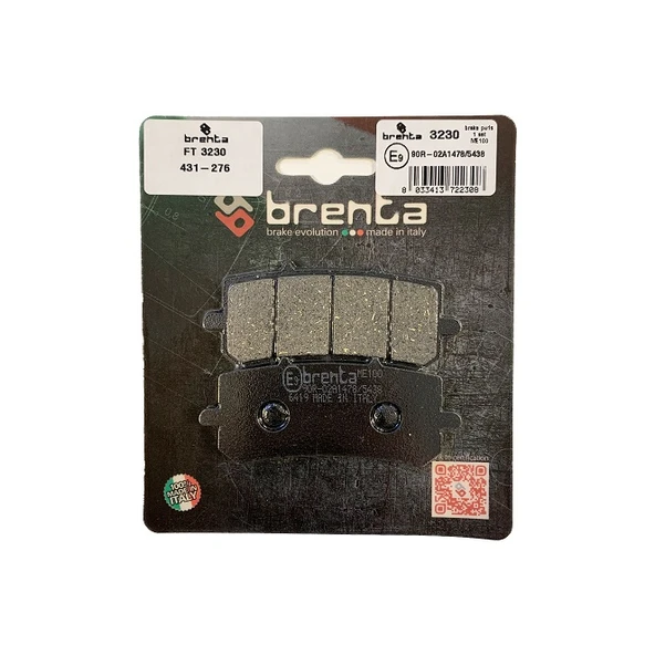 Brenta Ft 3230 Organik Disk Fren Balata ürün görseli