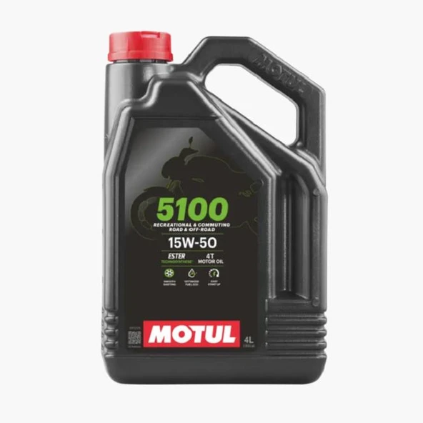 Motul 5100 15W50 4T 4Lt Yağ ürün görseli