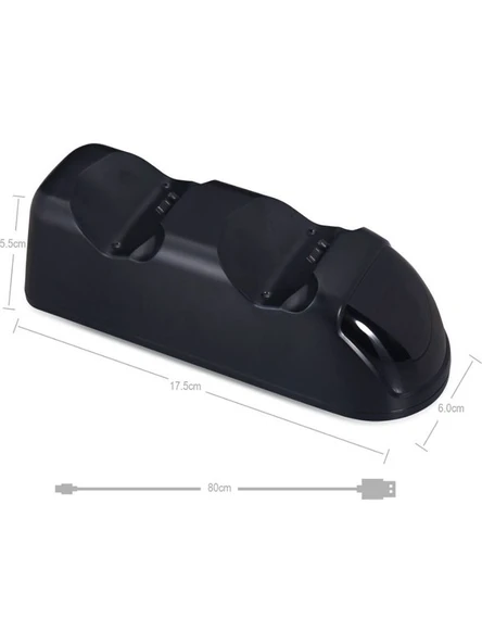 PS4 Dualshock 4 Göstergeli Şarj Stand Kiti Dobe - TP4889 - Resim 3