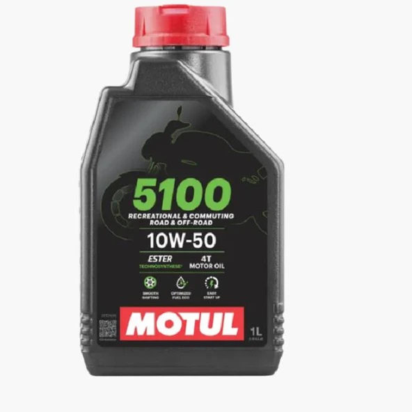 Motul 5100 10W50 4T 1Lt Yağ ürün görseli