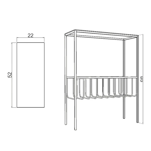 Sam Concept Studio Rond Sehpa - Resim 3