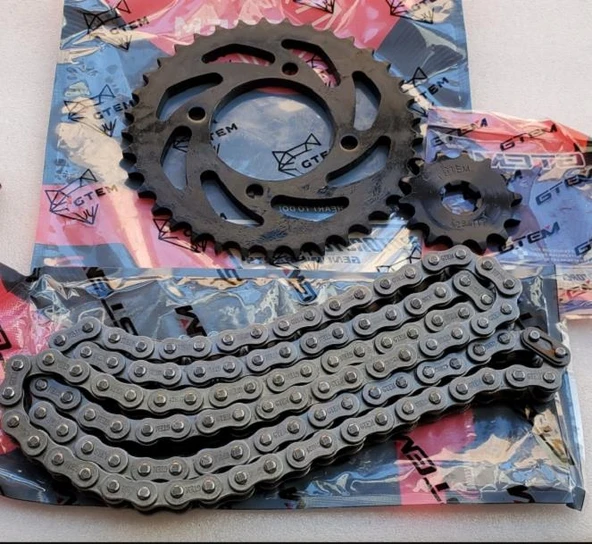 Yamaha Crypton Zincir Dişli Seti 110L 37T 14T ürün görseli