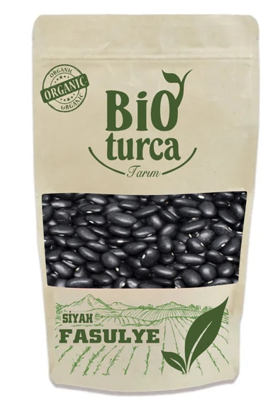 Organik Siyah Fasulye 500 gr