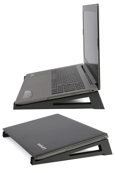 Ahşap Laptop Tutucu Notebook Standı Macbook Yükseltici 13" 14" 15" 16" 17" - 1
