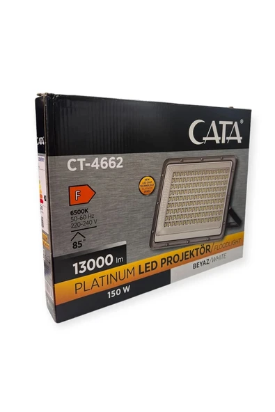 CT-4662 150W Slim Platinum Led Projektör 6500K Beyaz Işık - 3