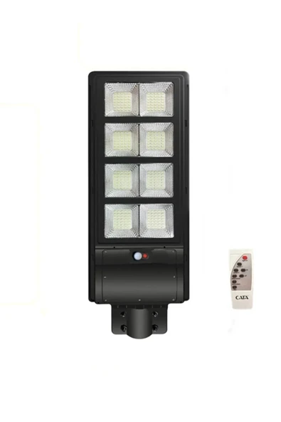 ekim aydınlatma 300 W Solar Dış Mekan Sokak Armatürü Uzaktan Kumandalı 6400k Beyaz Işık - 1