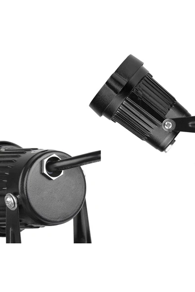 Ct 7300 5w Rozanslı Ve Kazıklı Bahçe Çim Aydınlatması Yeşil Işık - 4