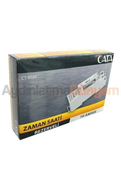 Ct-9184 W Otomat Tipi Zaman Saati 3500w - 4