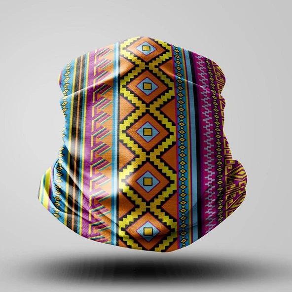 Delta Rainbow Desenli Buff ürün görseli