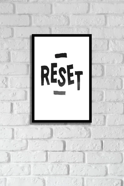 Home Yazılı Çerçeve Görünümlü Dekoratif Ahşap Mdf Tablo 20x30 cm - 9