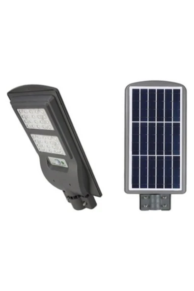 ekim Aydinlatma 120w Solar Dış Mekan Sokak Armatürü Uzaktan Kumandalı Beyaz Işık ürün görseli 1