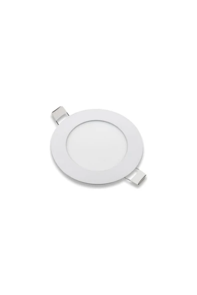 ekim aydınlatma 6w Slim Sıva Altı Yuvarlak Led Panel Spot Yüksek Lümen 6500k Beyaz Işık - 1
