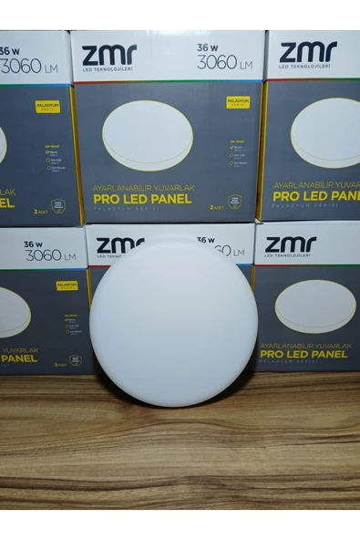 ekim aydınlatma 36 w ayarlanabilir yuvarlak yanaksız pro led panel spot BEYAZ 6500K - 5