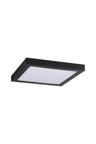 18 W Led Panel - Beyaz Işık (6500K) - Siyah Kasa - Kare - Sıva Üstü - CT-5236B - 5