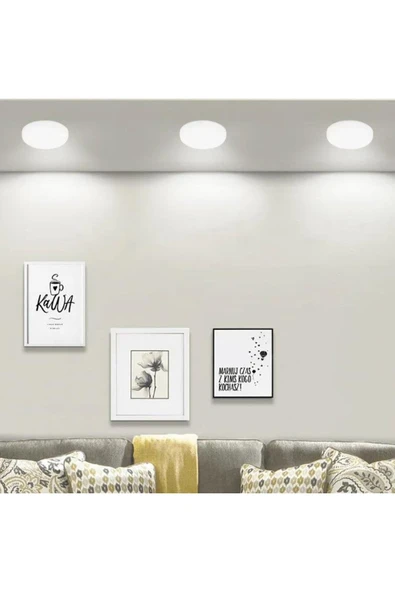 ekim aydınlatma 36 Watt, Beyaz Işık, Delik Çapı Ayarlanabilir Modern Tavan Armatürü - 2