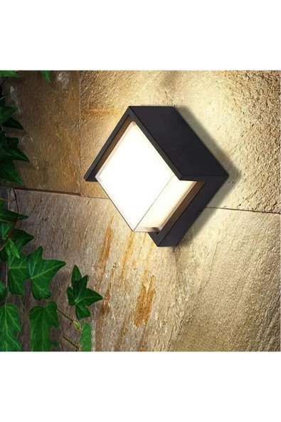 ekim aydınlatma 6 Watt 3000K Ledli Dış Mekan,Balkon,Bahçe,Duvar,Teras,Kamelya Apliği, Led Armatür - 1