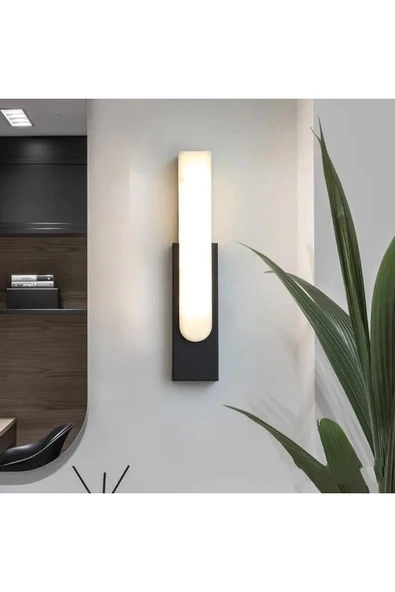 ekim aydınlatma 10 Watt, 3200 Kelvin Dekoratif Led Aplik, İç ve Dış Mekan Armatürü, Led Duvar Apliği - 3