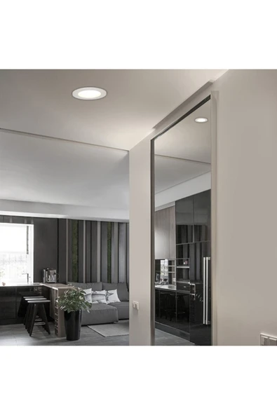 Plus 9 W Ayarlanabilir Led Panel - Gün Işığı (3000K) - Yuvarlak - Sıva Altı - CT-5646G - 6