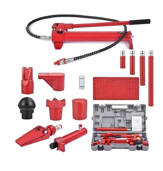 Cmc Portatif Hidrolik Arabalı Kriko Seti 10 Ton CMC8579