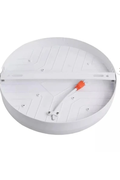 ekim aydınlatma ASM 1624 24W Sensörlü Çerçevesiz Sıva Üstü Yuvarlak LED Panel – 6500K BEYAZ - Resim 2