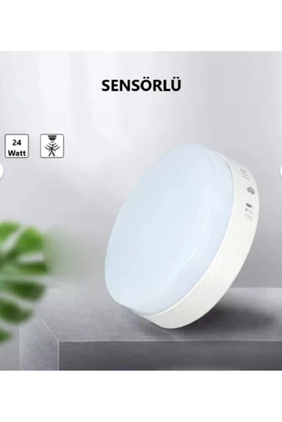 ekim aydınlatma ASM 1624 24W Sensörlü Çerçevesiz Sıva Üstü Yuvarlak LED Panel – 6500K BEYAZ - Resim 3