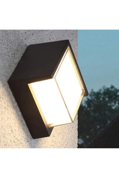 Ekim Aydınlatma 12 Watt 3000k Ledli Dış Mekan,balkon,bahçe,duvar,teras,kamelya Apliği, Led Armatür - 3