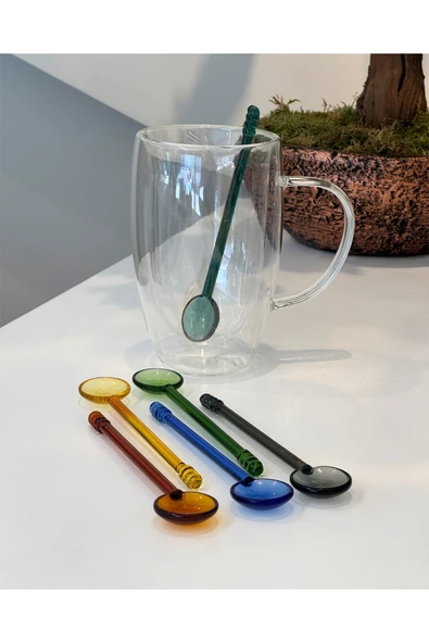 6'LI RENKLİ KAŞIK SETİ - Resim 2