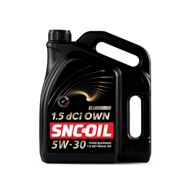 SNC-OIL 5W-30 Motor Yağı DPF Partiküllü 5 Litre - Resim 2