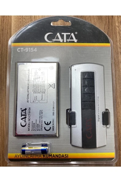 4x1000w 4 Lü Avize Uzaktan Kumandalı Ct-9154 - 1