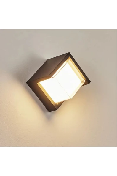 ekim aydınlatma 6 Watt 3000K Ledli Dış Mekan,Balkon,Bahçe,Duvar,Teras,Kamelya Apliği, Led Armatür - 2