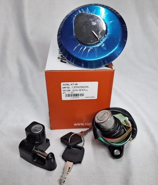 Mondial KT 125 Rialli Kontak Seti Çinko Yuvalı ürün görseli