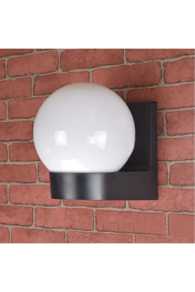 ekim aydınlatma 12 Watt Modern Tasarım Bahçe, Balkon, Banyo Apliği Günışığı Led Armatür Duvar Aplik - 5