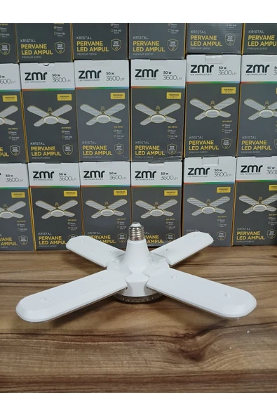 ekim aydınlatma 50 WATT KRİSTAL PERVANE LED AMPUL (BEYAZ IŞIK) - 2