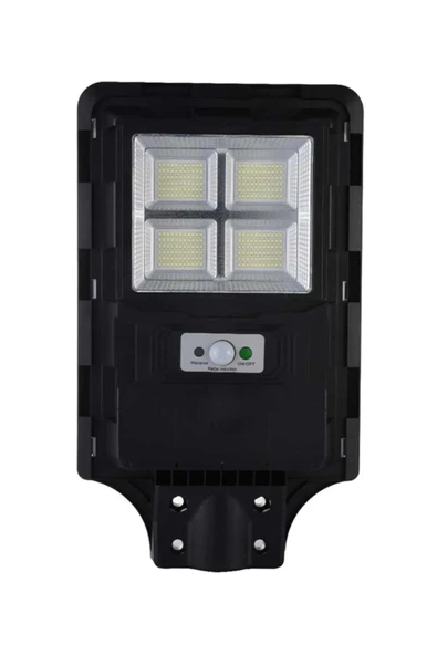 ekim aydınlatma 200 w solar dış mekan sokak armatürü uzaktan kumandalı beyaz ışık - 4