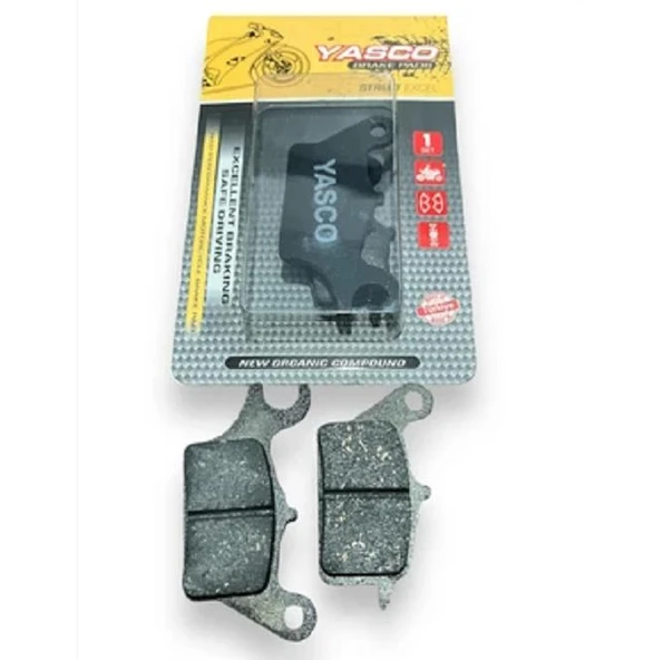 Yasco Organik Disk Fren Balata ürün görseli