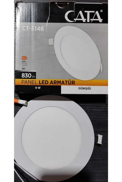 Ct-5146 9w Günışığı Led Panel Spot - 1