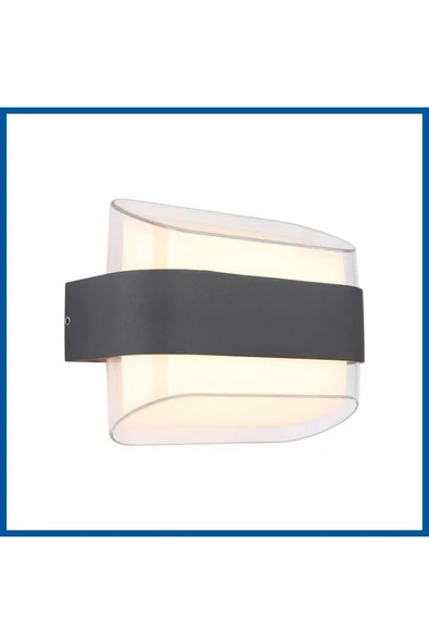ekim aydınlatma 24 Watt Ledli Dış Mekan, Balkon,Bahçe,Duvar,Teras,Kamelya,Veranda Apliği Led Armatür - 2